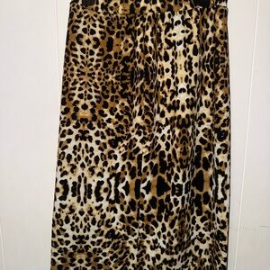 Leopard Print Women's Skirt